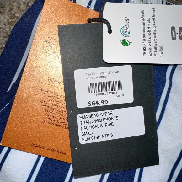 Elia men’s beachwear shorts - Picture 4 of 5